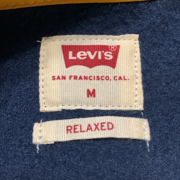Levi’s Fleece Pull Over M - Picture 4 of 12
